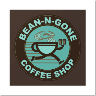 Bean N Gone Coffee Shop Posters and Art